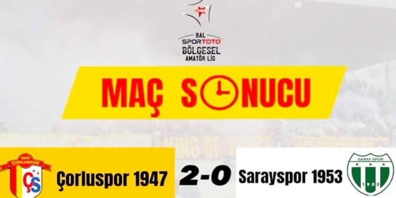 Çorluspor 1947 Ligde Durdurulamıyor! 1 Çorluspor 1947 Ligde Durdurulamıyor!