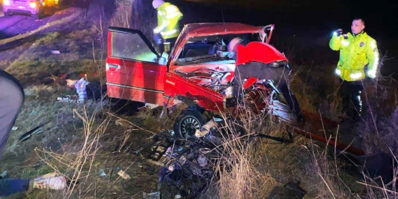 Ergene’de Feci Kaza: 3 Yaralı