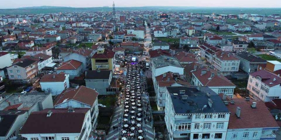 Ergene Sevgi Sofralarında 30 Bin Kişi İftar Etti